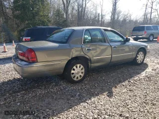2003 Mercury Grand Marquis LS Premium with VIN 2MEFM75W93X684541, listed as a Copart auction lot 52642415 with 144,114 mi miles and Salvage Title. Bid and sale history available at carsss.com. Image 3.