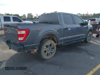 2023 Ford F-150 XL with VIN 1FTFW1E57PFA54258, listed as a IAAI auction lot 41701829 with 40,544 mi miles. Bid and sale history available at carsss.com. Image 4.