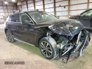 2021 Audi Q5 Premium Plus with VIN WA1BAAFY4M2116329, listed as a Copart auction lot 37738363 with 35,716 mi miles. Bid and sale history available at carsss.com. Image 4.