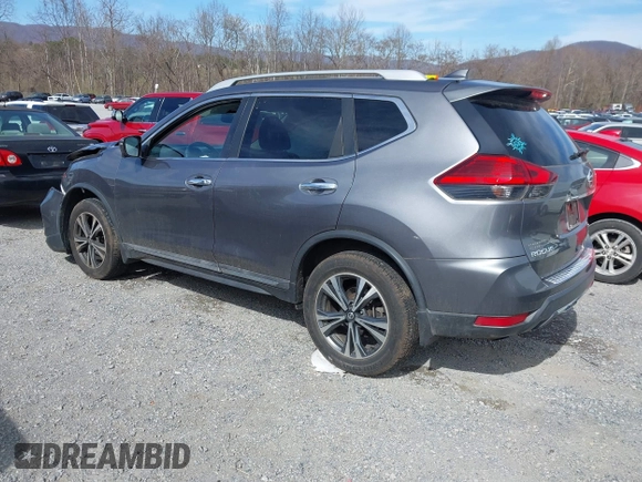 2017 Nissan Rogue SL with VIN 5N1AT2MV6HC871486, listed as a IAAI auction lot 41859693 with 92,344 mi miles. Bid and sale history available at carsss.com. Image 3.