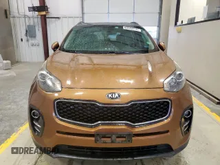2018 Kia Sportage EX z VIN KNDPN3AC9J7359821, wystawiony jako Copart lot #60549715 z przebiegiem 88 601 mil mil oraz Czysty tytuł • Clean title. Historia ofert i sprzedaży dostępna na DreamBid. Obrazek 5.