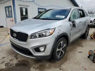 2016 Kia Sorento EX with VIN 5XYPH4A53GG009434, listed as a Copart auction lot 53254225 with 140,083 mi miles and Salvage title. Bid and sale history available at DreamBid. Image 1.