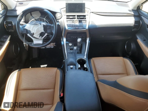 2016 Lexus NX 200t with VIN JTJYARBZ7G2042418, listed as a Copart auction lot 61241925 with 51,543 mi miles and Salvage title. Bid and sale history available at DreamBid. Image 8.