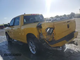 2016 Ram 1500 Sport with VIN 1C6RR6MT7GS327067, listed as a Copart auction lot 45554125 with 115,140 mi miles and Salvage Title. Bid and sale history available at carsss.com. Image 2.
