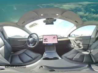 2022 Tesla Model 3 Long Range with VIN 5YJ3E1EB2NF210008, listed as a Copart auction lot 47298585 with 53,753 mi miles and Salvage Title. Bid and sale history available at carsss.com. Image 12.