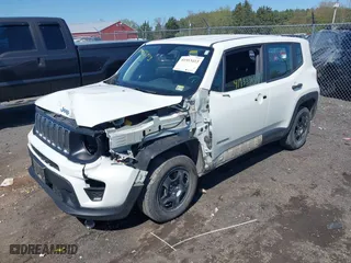 2019 Jeep Renegade Sport with VIN ZACNJBAB9KPK50894, listed as a IAAI auction lot 41953413 with 95,821 mi miles. Bid and sale history available at carsss.com. Image 2.