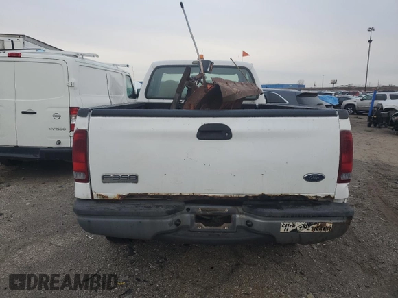 2002 Ford F-350 XL with VIN 1FTSF31L32EB50482, listed as a Copart auction lot 81916124 with 45,625 mi miles and Clean Title. Bid and sale history available at DreamBid. Image 6.