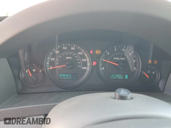 2005 Jeep Grand Cherokee Laredo с VIN 1J4GR48K05C577130, выставлен на аукционе Copart как лот 63431195 с пробегом 173 406 миль миль и Списание • Salvage title. История ставок и продаж доступна на DreamBid. Изображение 9.
