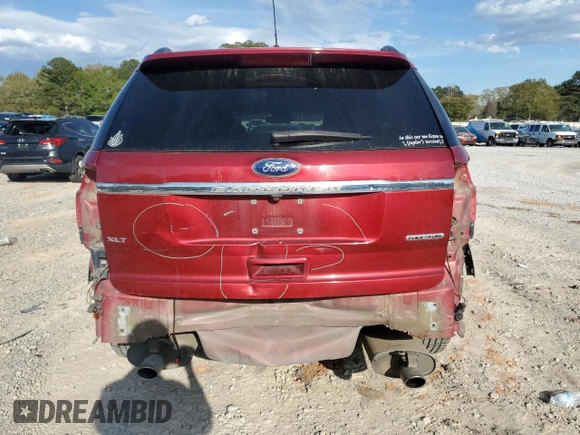 2013 Ford Explorer XLT with VIN 1FM5K7D87DGC79738, listed as a Copart auction lot 50751175 with 156,475 mi miles and Salvage Title. Bid and sale history available at DreamBid. Image 6.