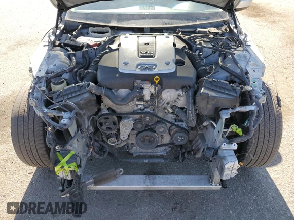 2015 Infiniti Q40 with VIN JN1CV6AP2FM502736, listed as a Copart auction lot 73340514 with 105,915 mi miles and Salvage Title. Bid and sale history available at carsss.com. Image 13.