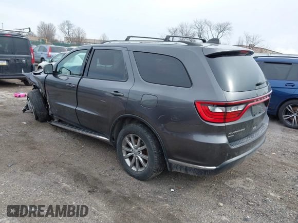 2017 Dodge Durango SXT with VIN 1C4RDJAG1HC918038, listed as a IAAI auction lot 41599549 with 93,417 mi miles and . Bid and sale history available at DreamBid. Image 3.