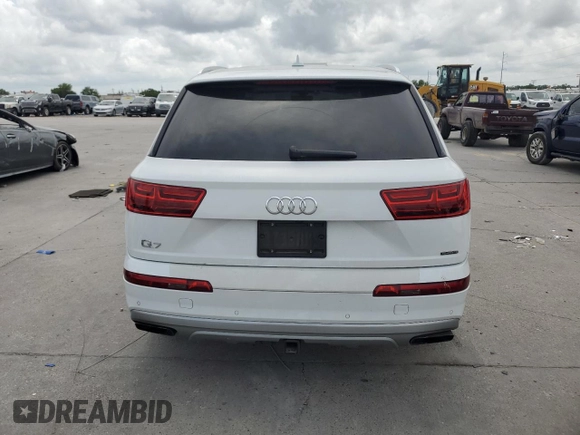 2019 Audi Q7 Premium Plus z VIN WA1LAAF76KD048936, wystawiony jako Copart lot #55641055 z przebiegiem 55 456 mil mil oraz Szkoda całkowita • Salvage title. Historia ofert i sprzedaży dostępna na DreamBid. Obrazek 6.
