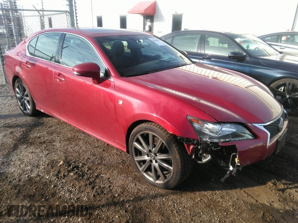 2013 Lexus GS 350 z VIN JTHCE1BL4D5016981, wystawiony jako IAAI lot #38820198 z przebiegiem 84 883 mil mil oraz . Historia ofert i sprzedaży dostępna na DreamBid. Obrazek 1.