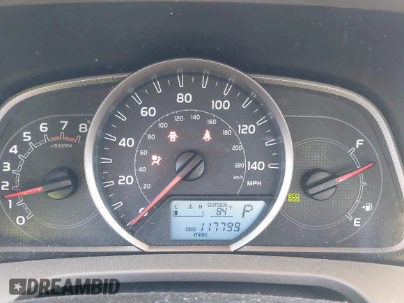 2014 Toyota RAV4 LE with VIN 2T3ZFREV9EW124480, listed as a IAAI auction lot 42579578 with 117,799 mi miles and . Bid and sale history available at DreamBid. Image 7.
