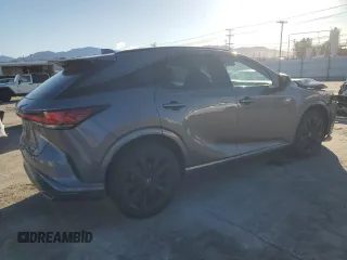 2023 Lexus RX with VIN 2T2BCMEA7PC009668, listed as a Copart auction lot 49514735 with 9,316 mi miles and Salvage Title. Bid and sale history available at carsss.com. Image 3.