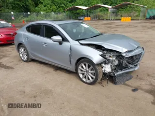2017 Mazda 3 Grand Touring z VIN 3MZBN1W30HM133185, wystawiony jako IAAI lot #42279730 z przebiegiem 6 518 mil mil oraz . Historia ofert i sprzedaży dostępna na DreamBid. Obrazek 1.