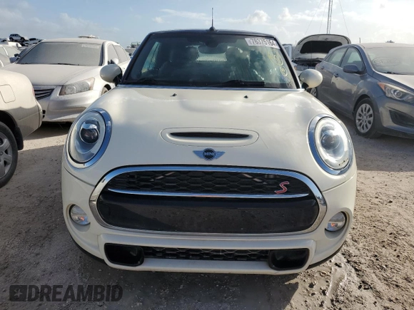 2018 MINI Convertible Cooper S with VIN WMWWG9C55J3C82430, listed as a Copart auction lot 76375164 with 41,785 mi miles and Salvage Title. Bid and sale history available at carsss.com. Image 5.