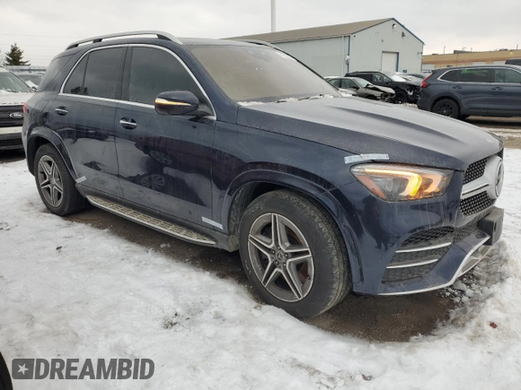 2020 Mercedes-Benz GLE 450 z VIN 4JGFB5KE6LA216665, wystawiony jako Copart lot #41626065 z przebiegiem 87 620 mil mil oraz Czysty tytuł • Clean title. Historia ofert i sprzedaży dostępna na DreamBid. Obrazek 4.