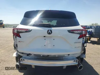 2023 Acura RDX w/A-Spec Package with VIN 5J8TC2H63PL000643, listed as a Copart auction lot 55419785 with 45,613 mi miles and Salvage Title. Bid and sale history available at carsss.com. Image 6.