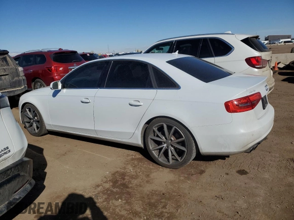 2013 Audi A4 Premium Plus z VIN WAUEFAFL4DN023914, wystawiony jako Copart lot #47769035 z przebiegiem 138 352 mil mil oraz Szkoda całkowita • Salvage title. Historia ofert i sprzedaży dostępna na DreamBid. Obrazek 2.