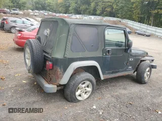 2005 Jeep Wrangler X with VIN 1J4FA39S65P319487, listed as a Copart auction lot 71848394 with 161,574 mi miles and Salvage Title. Bid and sale history available at carsss.com. Image 3.