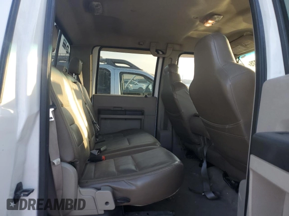 2008 Ford F-250 XL with VIN 1FTSW21R78ED64009, listed as a Copart auction lot 61823275 with 179,518 mi miles and Salvage title. Bid and sale history available at DreamBid. Image 10.