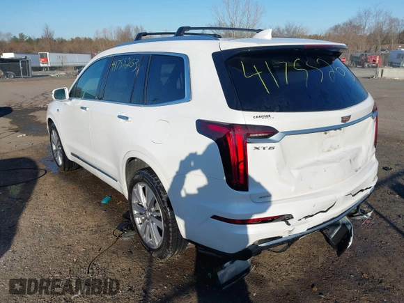 2020 Cadillac XT6 AWD Premium Luxury with VIN 1GYKPDRS1LZ123980, listed as a IAAI auction lot 41755263 with 98,560 mi miles and . Bid and sale history available at DreamBid. Image 3.