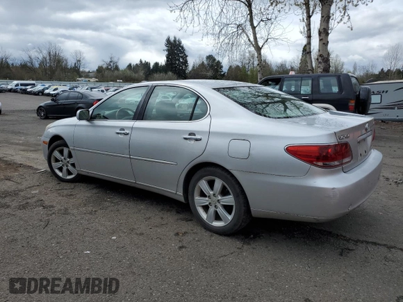 2005 Lexus ES 350 with VIN JTHBA30GX55077763, listed as a Copart auction lot 51572075 with 242,435 mi miles and Salvage Title. Bid and sale history available at DreamBid. Image 2.