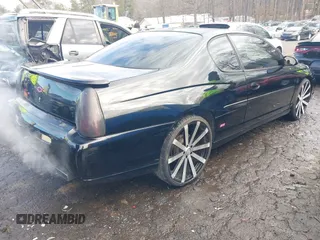 2004 Chevrolet Monte Carlo SS with VIN 2G1WX12K449116154, listed as a IAAI auction lot 41309420 with 270,387 mi miles. Bid and sale history available at carsss.com. Image 4.