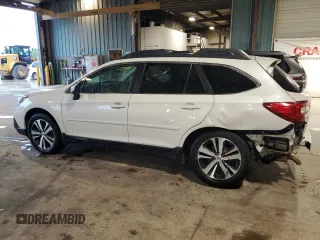 2018 Subaru Outback Limited с VIN 4S4BSANC0J3358108, выставлен на аукционе Copart как лот 61472265 с пробегом 76 474 миль миль и Списание • Salvage title. История ставок и продаж доступна на DreamBid. Изображение 2.