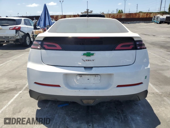 2014 Chevrolet Volt with VIN 1G1RE6E45EU160987, listed as a Copart auction lot 56955745 with 148,167 mi miles and Clean Title. Bid and sale history available at DreamBid. Image 6.