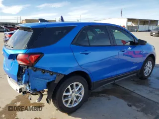 2024 Chevrolet Equinox LS with VIN 3GNAXHEG8RL306729, listed as a Copart auction lot 82551554 with 18,316 mi miles and Clean Title. Bid and sale history available at DreamBid. Image 3.