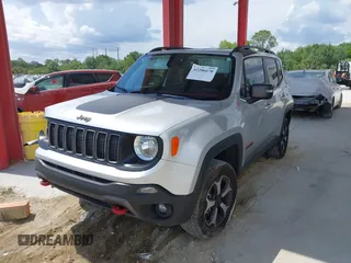 2021 Jeep Renegade Trailhawk with VIN ZACNJDC17MPN27500, listed as a IAAI auction lot 42206678 with 114,258 mi miles and . Bid and sale history available at DreamBid. Image 2.
