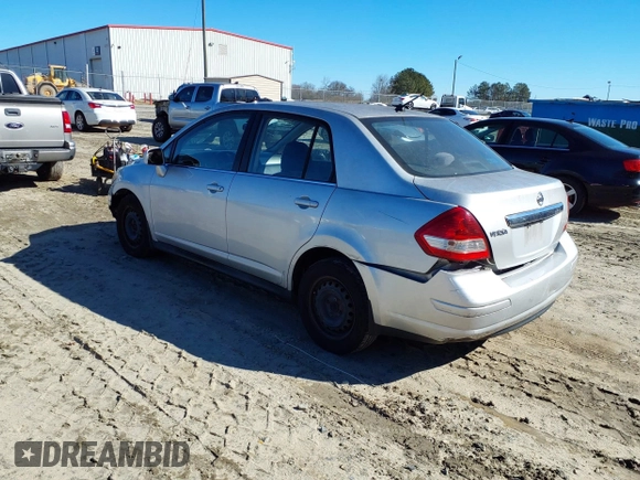 2008 Nissan Versa 1.8 S with VIN 3N1BC11E88L356245, listed as a IAAI auction lot 41378999 with 219,721 mi miles. Bid and sale history available at carsss.com. Image 3.