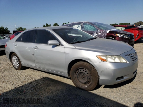 2007 Toyota Camry CE with VIN 4T1BE46K97U601724, listed as a Copart auction lot 54062785 with Not Provided miles and Salvage Title. Bid and sale history available at carsss.com. Image 4.