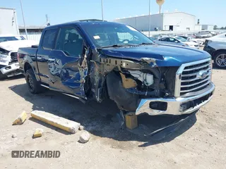 2015 Ford F-150 XL with VIN 1FTEW1CG9FKE02714, listed as a IAAI auction lot 42006913 with 151,809 mi miles. Bid and sale history available at carsss.com. Image 1.