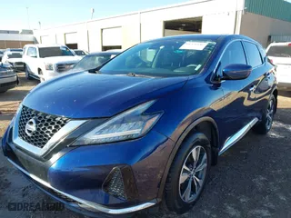 2020 Nissan Murano S with VIN 5N1AZ2AJ3LN152063, listed as a IAAI auction lot 41376186 with 85,022 mi miles. Bid and sale history available at carsss.com. Image 6.