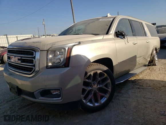 2017 GMC Yukon XL SLT with VIN 1GKS1GKC8HR244920, listed as a Copart auction lot 74199764 with 151,777 mi miles and Salvage Title. Bid and sale history available at DreamBid. Image 1.