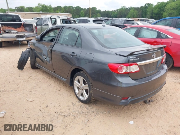 2013 Toyota Corolla L with VIN 2T1BU4EE5DC987182, listed as a IAAI auction lot 42125976 with 122,785 mi miles and . Bid and sale history available at DreamBid. Image 3.