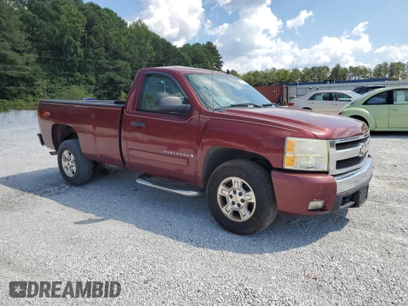 2008 Chevrolet Silverado 1500 Work Truck with VIN 1GCEC14088Z250865, listed as a Copart auction lot 72437884 with 137,030 mi miles and Salvage Title. Bid and sale history available at carsss.com. Image 4.