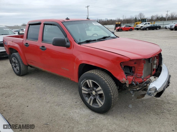 2005 Chevrolet Colorado 1SC LS Z85 with VIN 1GCDT136958180473, listed as a Copart auction lot 50962045 with 153,471 mi miles and Salvage Title. Bid and sale history available at carsss.com. Image 4.
