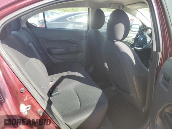 2018 Mitsubishi Mirage ES z VIN ML32F3FJ4JHF09798, wystawiony jako Copart lot #53841385 z przebiegiem 68 285 mil mil oraz Szkoda całkowita • Salvage title. Historia ofert i sprzedaży dostępna na DreamBid. Obrazek 10.