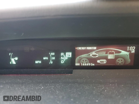 2013 Toyota Prius One z VIN JTDKN3DU3D5544087, wystawiony jako Copart lot #74431924 z przebiegiem 144 493 mil mil oraz Szkoda całkowita • Salvage title. Historia ofert i sprzedaży dostępna na DreamBid. Obrazek 9.