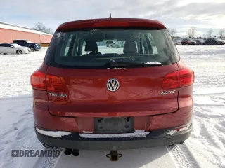 2016 Volkswagen Tiguan with VIN WVGHV7AX6GW064295, listed as a Copart auction lot 87358164 with 248,891 mi miles and Salvage title. Bid and sale history available at DreamBid. Image 6.
