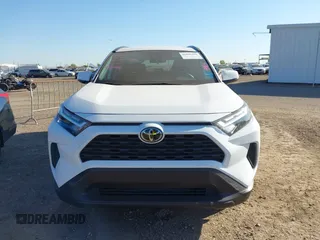 2025 Toyota RAV4 XLE with VIN 2T3W1RFV9SW366293, listed as a IAAI auction lot 41896395 with 10,315 mi miles. Bid and sale history available at carsss.com. Image 12.