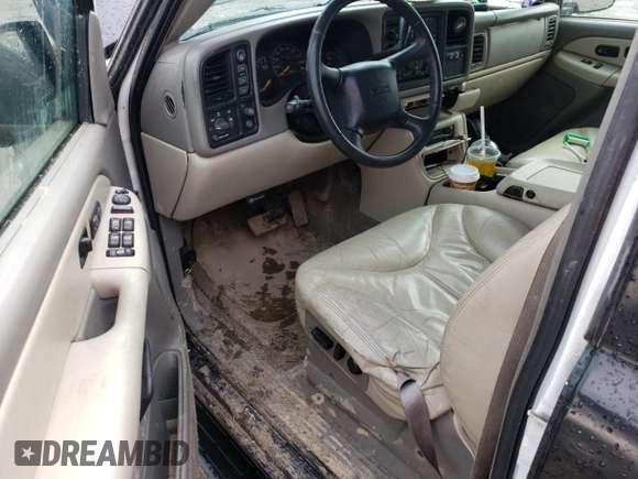 2002 GMC Yukon SLT z VIN 1GKEK13Z52R197329, wystawiony jako Copart lot #53345605 z przebiegiem 307 578 mil mil oraz Czysty tytuł • Clean title. Historia ofert i sprzedaży dostępna na DreamBid. Obrazek 8.