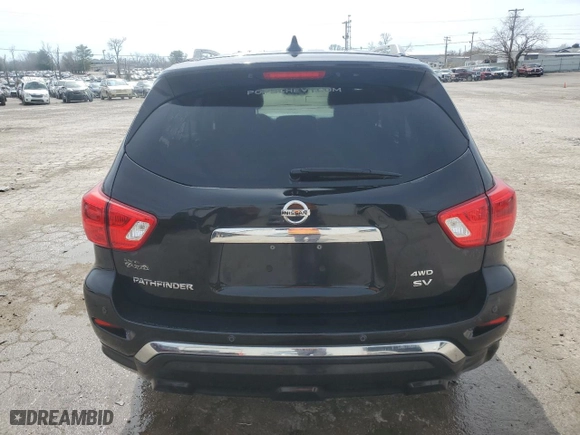 2019 Nissan Pathfinder S with VIN 5N1DR2MMXKC579740, listed as a Copart auction lot 48232405 with 146768 miles and Clean Title. Bid and sale history available at carsss.com. Image 6.