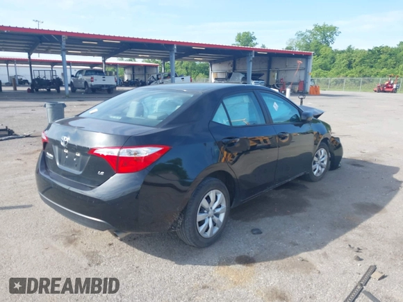 2016 Toyota Corolla L with VIN 5YFBURHE6GP518339, listed as a IAAI auction lot 42130729 with Not Provided miles and . Bid and sale history available at DreamBid. Image 4.