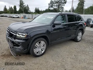 2019 Volkswagen Atlas SE with VIN 1V2UR2CA9KC553415, listed as a Copart auction lot 62775855 with 70,469 mi miles and Salvage title. Bid and sale history available at DreamBid. Image 1.