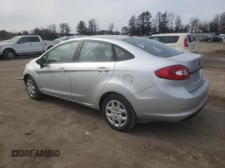 2012 Ford Fiesta SE with VIN 3FADP4BJ3CM114043, listed as a Copart auction lot 46254685 with 58,457 mi miles and Clean Title. Bid and sale history available at DreamBid. Image 2.